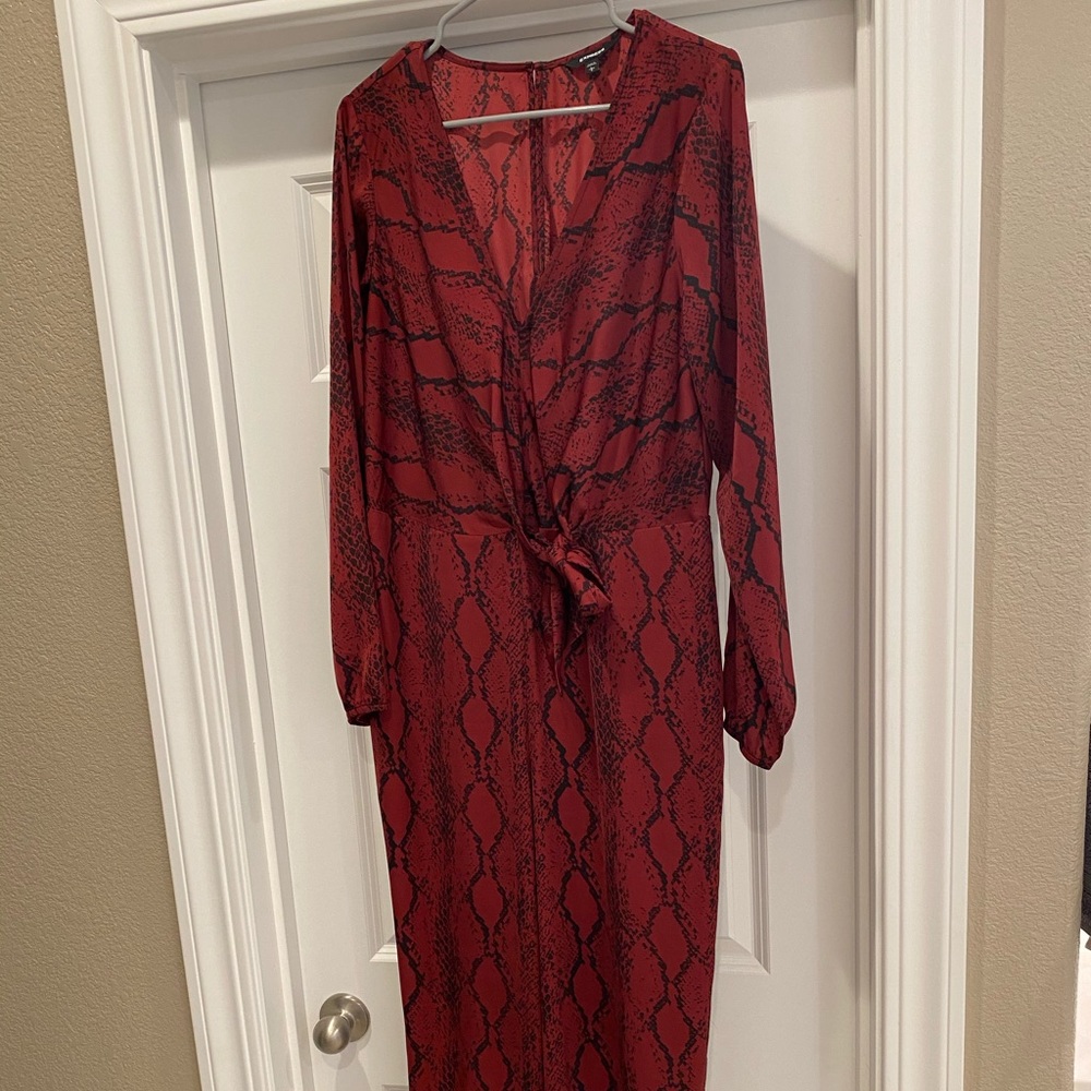 Express long sleeve jumpsuit